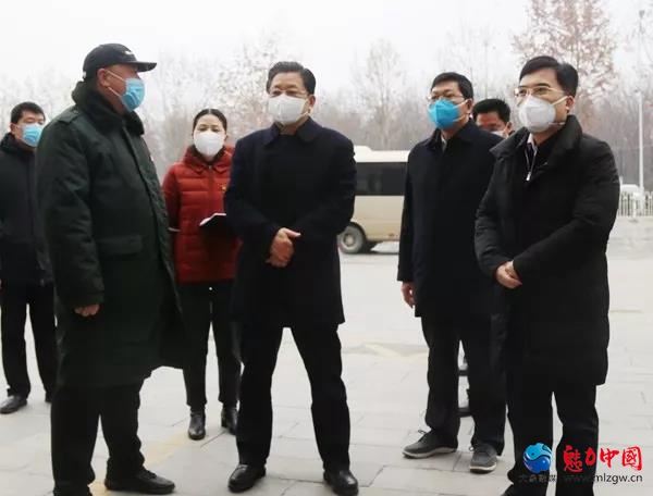 驻马店市委副书记、市长朱是西深入驿城区暗访督导疫情防控工作