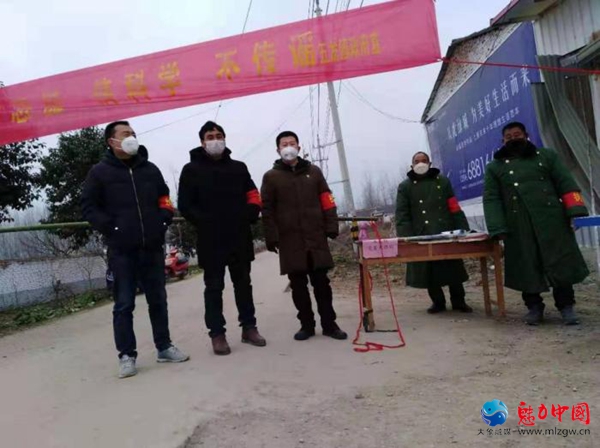 众志成城抗疫情 上蔡五龙镇老李村第一书记赵松丹坚守抗疫第一线