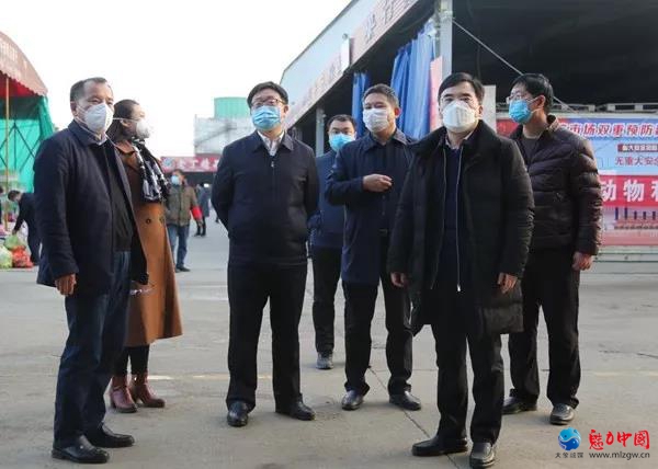驻马店市副市长贺振华到驿城区暗访督导疫情防控工作