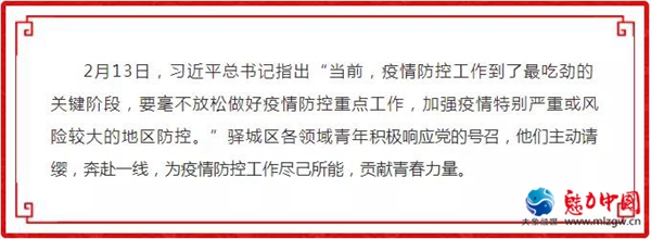 驻马店市驿城区青年突击队：战斗在疫情防控第一线！